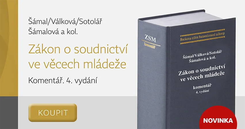Zákon o soudnictví ve věcech mládeže. Komentář. 4. vydání